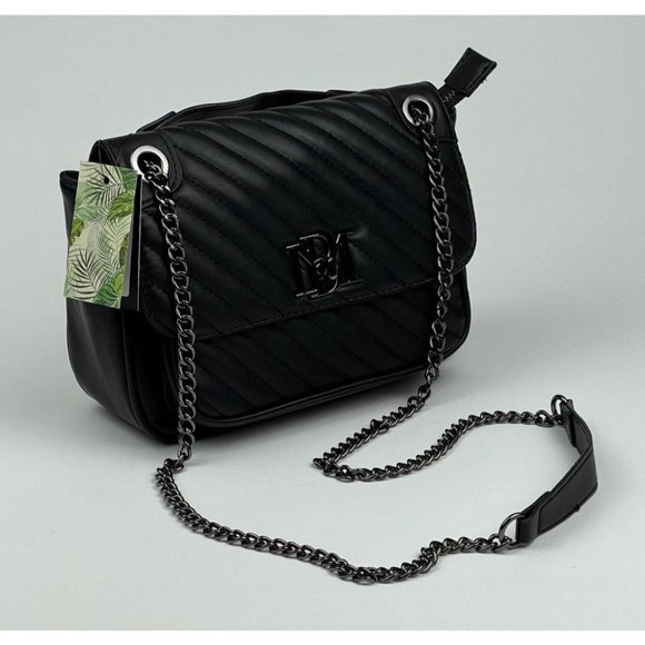 Badgley Mischka Bags Badgley Mischka Womens Quilted Vegan Leather